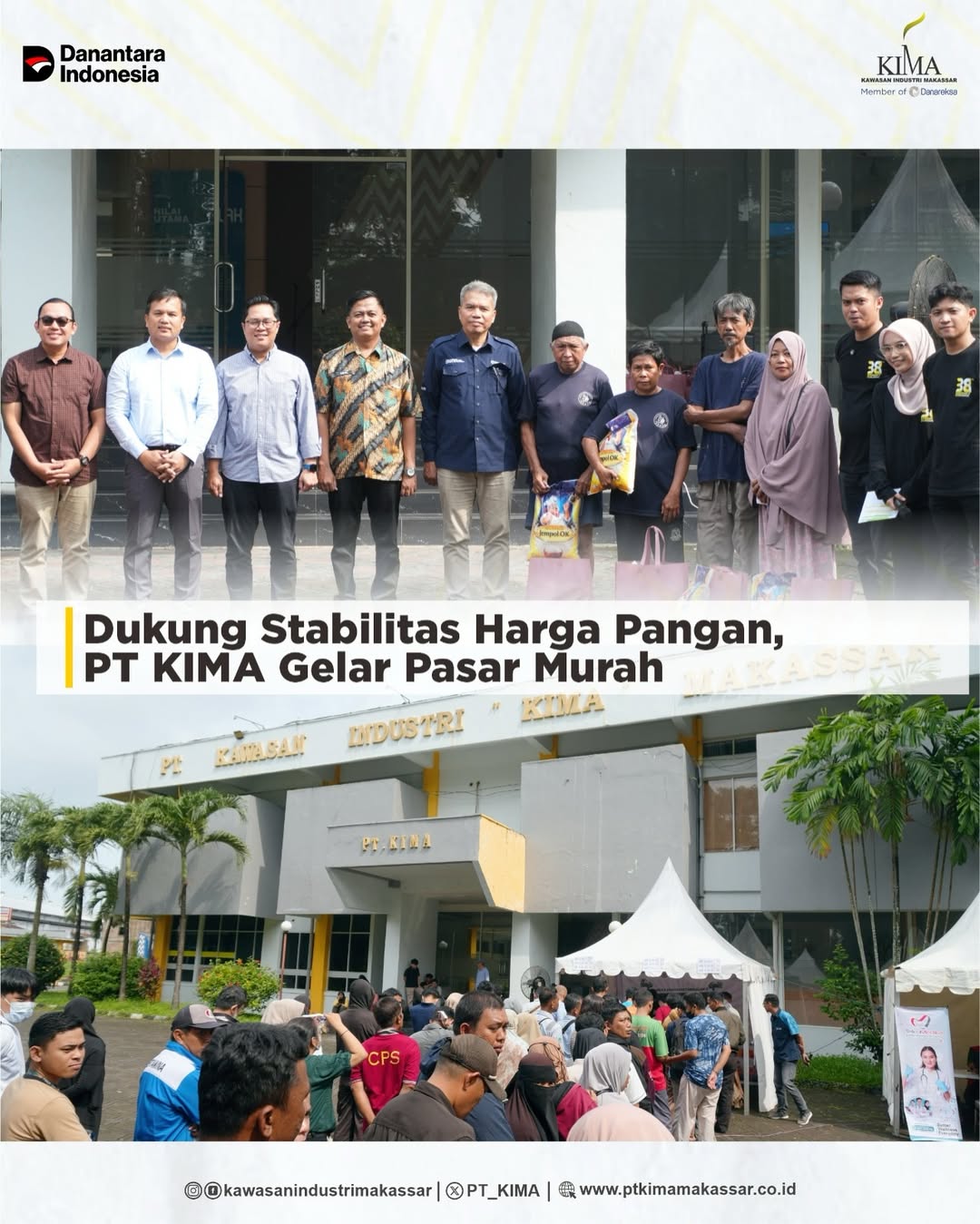 Dalam rangka menyemarakkan bulan suci Ramadan sekaligus membantu meringankan beban kebutuhan pok